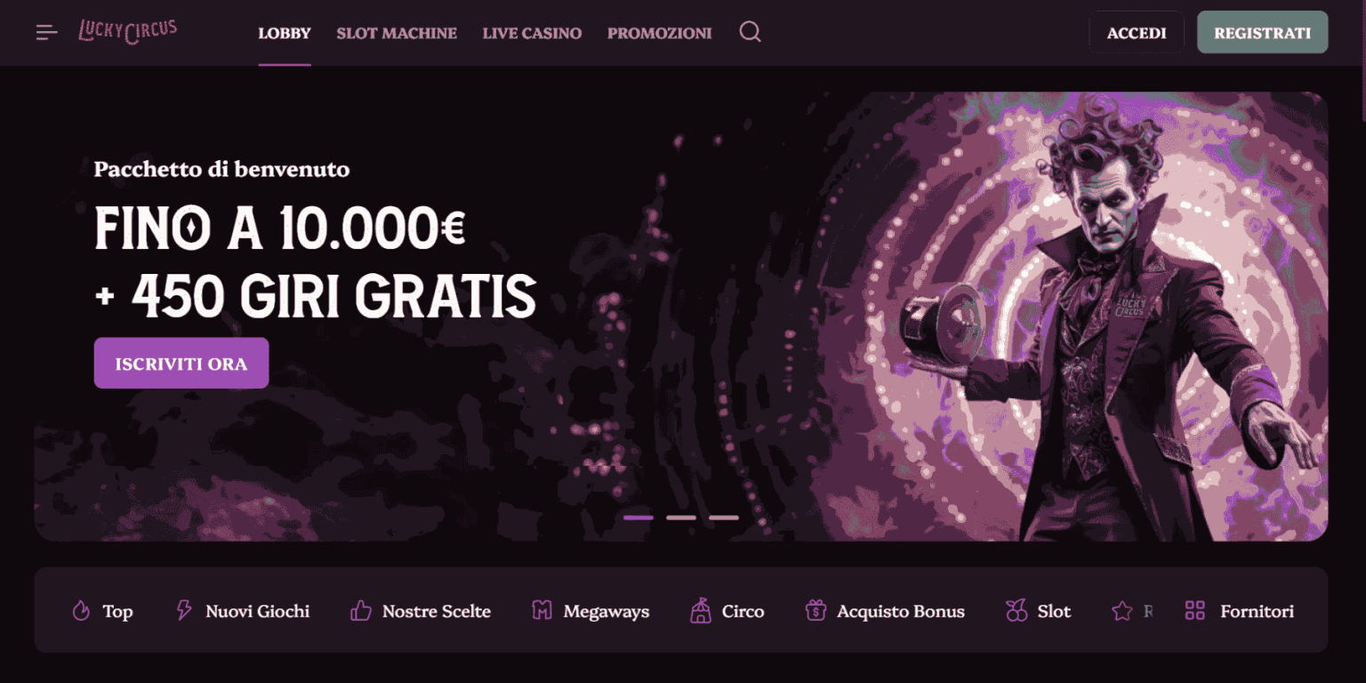 Lucky Circus review casino